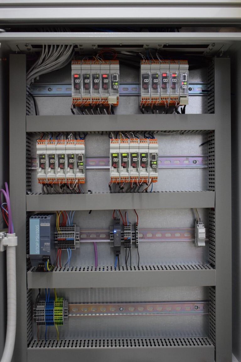 Detail der Auswerteelektronik
